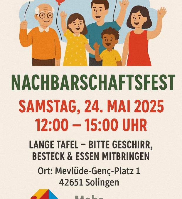 Einladung zum Nachbarschaftsfest